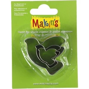 Image of Clay Metal Shape Cutter (Set Of 3)