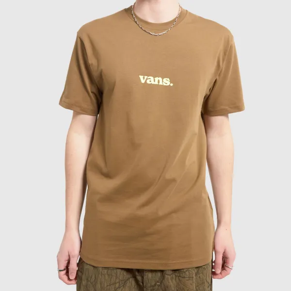 Image of Vans lower corecase t-shirt in brown