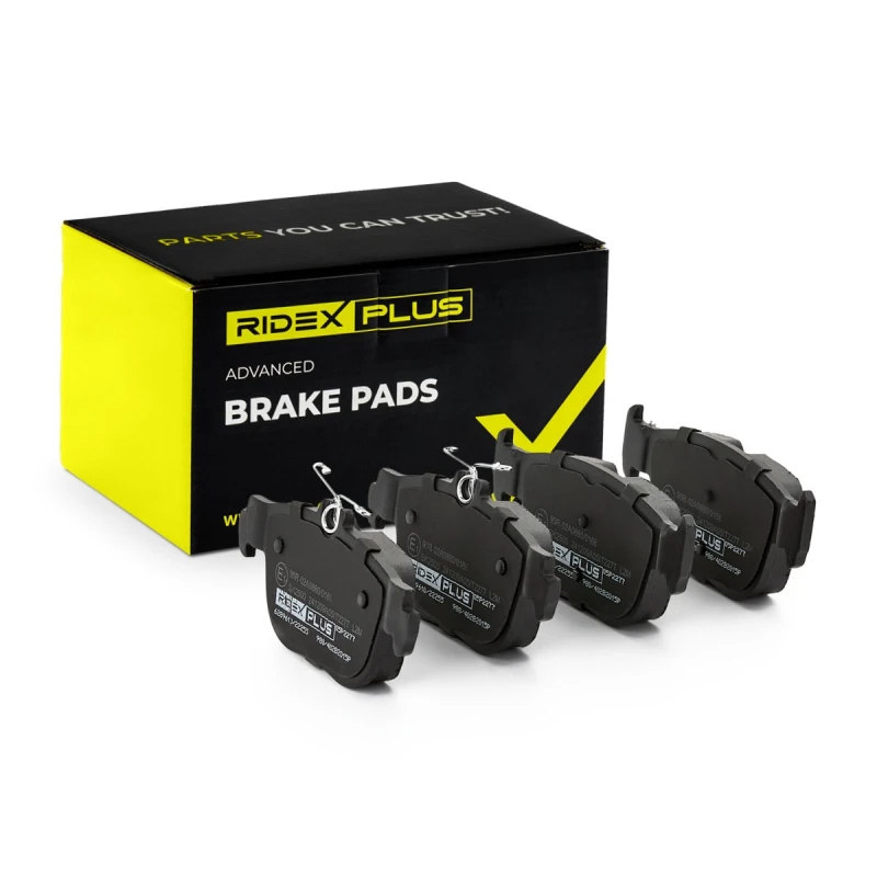 Image of RIDEX PLUS Brake pad set RIDEX PLUS 402B2015P