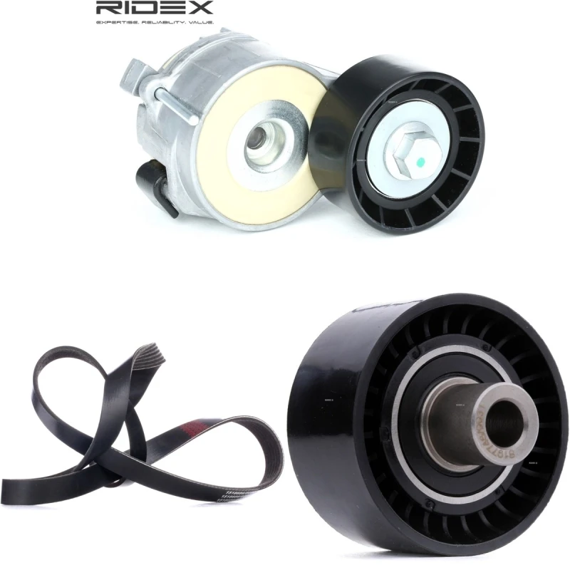 Image of RIDEX 542R1323 V-ribbed belt set V-Ribbed Belt Set (542)