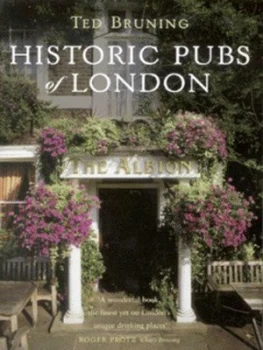 Image of Historic Pubs of London by Ted Bruning and Eric Weller Paperback