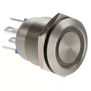 Image of ESKA Bulgin MPI002/28/BL Anti-vandal Switch SPST 24V DC 50mA Blue ...