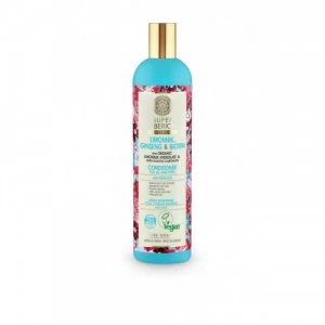 image of Natura Siberica Super Siberica Limonnik, Ginseng & Biotin Conditioner for All Hair Types 400ml