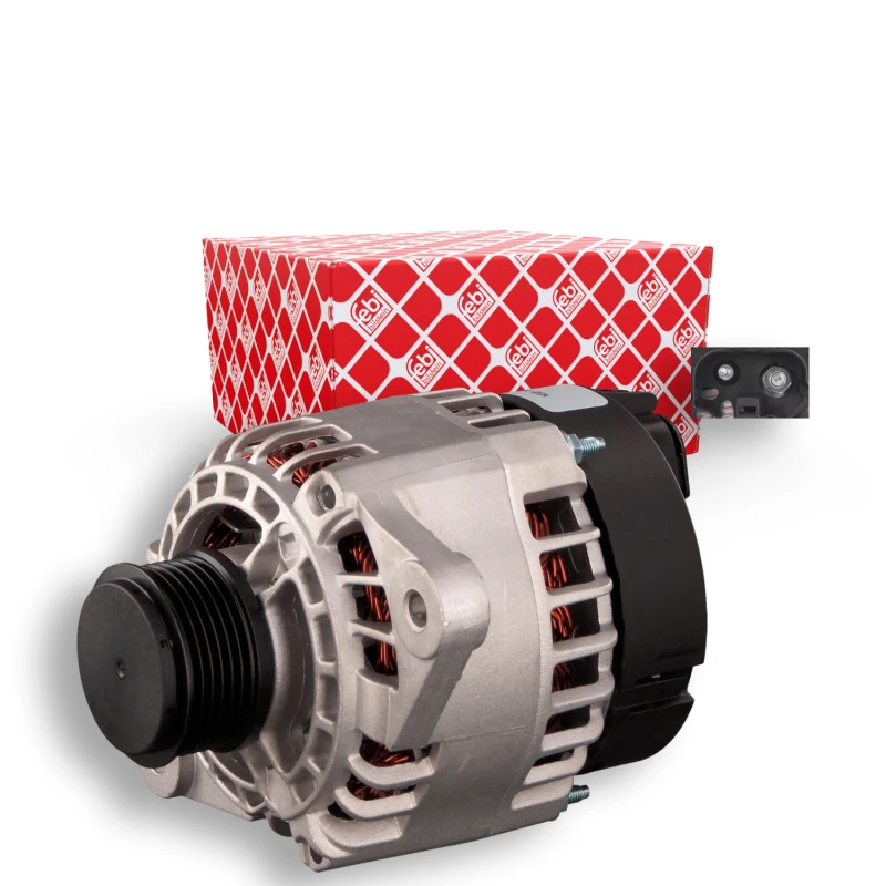 Image of FEBI BILSTEIN 101537 Generator Alternator Charging Current: 105A, Voltage: 12V Alternator (4)