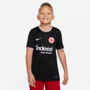 Image of Nike Eintracht Frankfurt Away Shirt 2023 2024 Juniors - Black