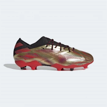 Image of adidas Nemeziz Messi .1 Childrens FG Football Boots - GoldMet/Scarlet