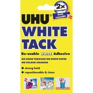 image of Uhu White Tack Handy Pack of 12