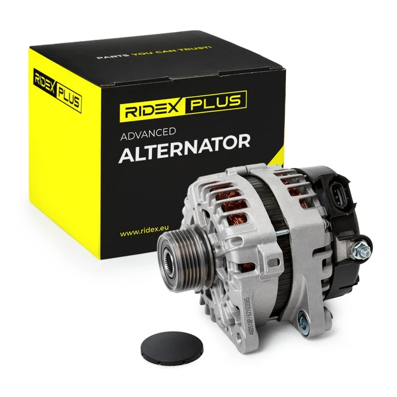 Image of RIDEX PLUS 4G0518P Generator Alternator Charging Current: 130A, Voltage: 14V Alternator (4)