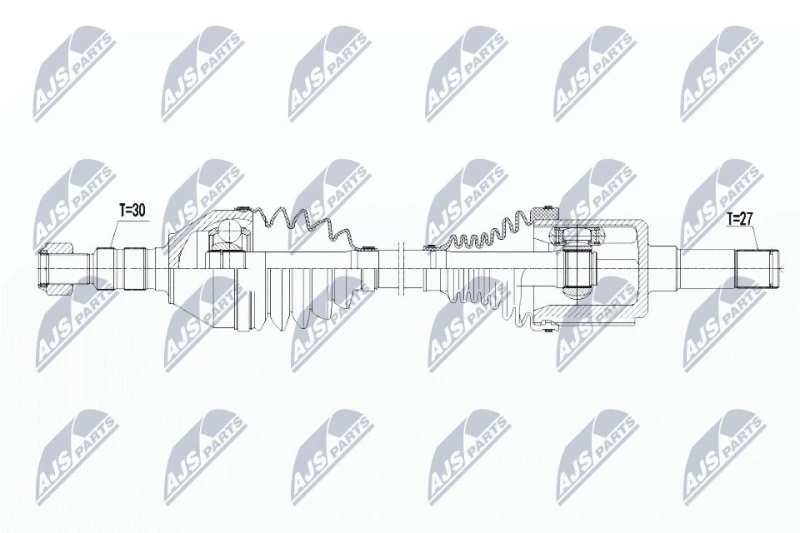 Image of NTY Drive shaft NTY NPW-PL-065