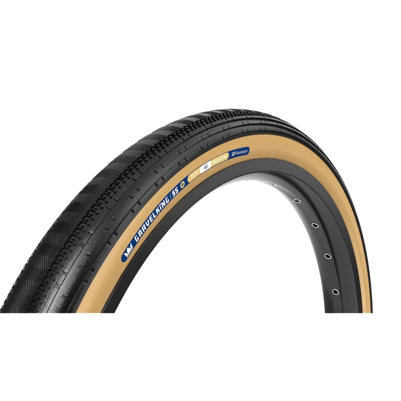 Image of Panaracer TLR GravelKing SS Plus TLR Gravel Tyre Black/Brown unisex 700x30c