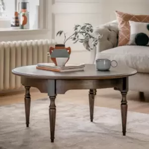 Image of Matola Dark Wood Coffee Table Matola Brown