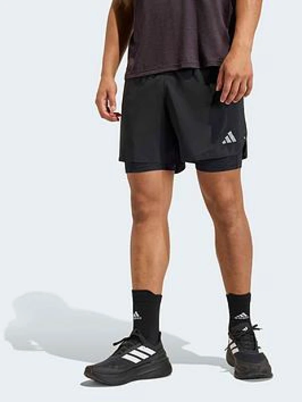 Image of 2 in 1 shorts adidas adi365 Essentials Noir Male 2XL