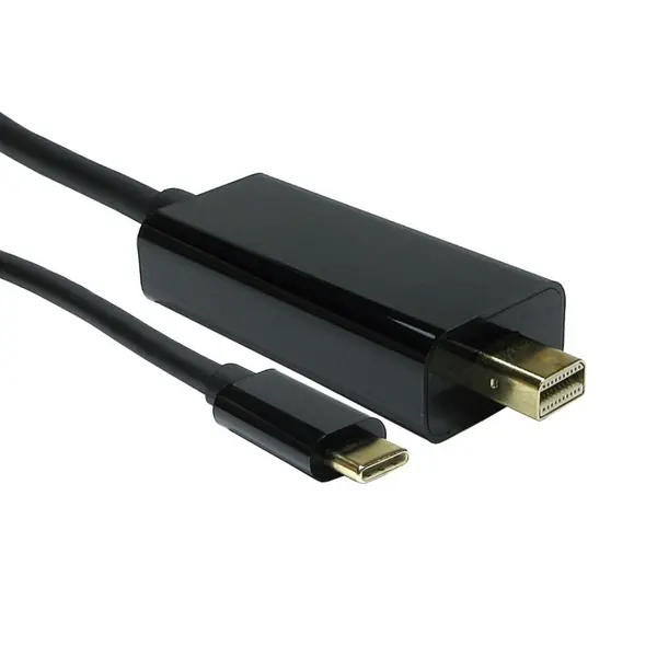 image of Cables Direct 1m USB Type-C Male to Mini DisplayPort Male Video Cable