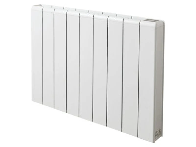 Image of Adam Samson 2000W Dual Heating Electric Radiator In White With Smart WiFi Control