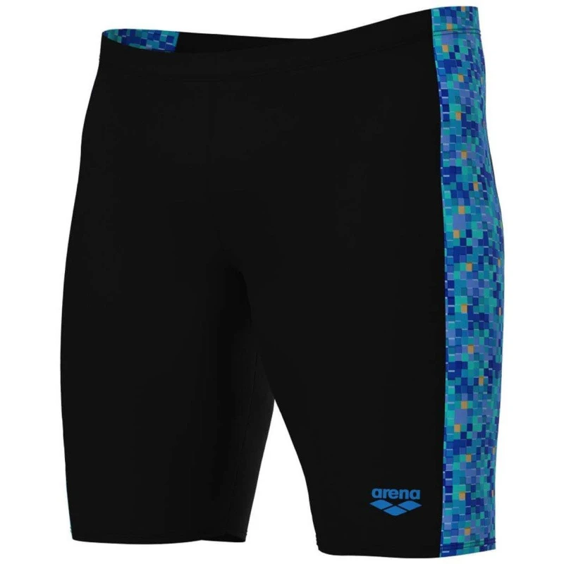 Image of Arena Pooltiles Jammer Swim Shorts - Black 26 inch