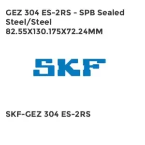 Image of GEZ 304 ES-2RS - SPB Sealed Steel/Steel 82.55X130.175X72.24MM