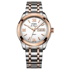 Image of Rotary GB90175/06 Quartz Legacy Gents Bracelet Stainless Steel Watch