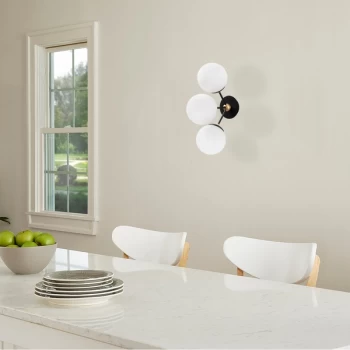 Image of Gondol - 3021 Black White Wall Lamp