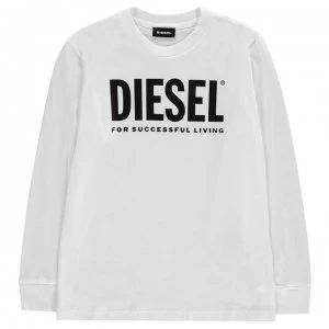 Image of Diesel Core Logo T Shirt - White