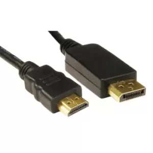 Image of Cables Direct Display Port/HDMI 5m DisplayPort Black