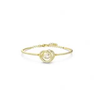 Image of Generation White Gold-tone Plated Bangle 5636585