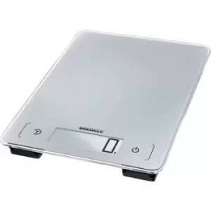 image of Soehnle KWD Page Aqua Proof Digital kitchen scales Weight range 10KG Silver-grey