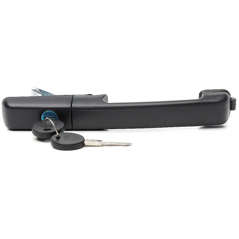 Image of METZGER 2310593 Door Handle Left Front, black, with key Door Handle (1373)