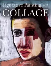 Image of Figurative Painting with Collage