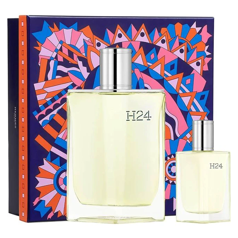 Image of Hermes H24 Gift Set 100ml Eau de Toilette + 5ml Eau de Toilette + 20ml Hydrating & Energizing Face Moisturizer