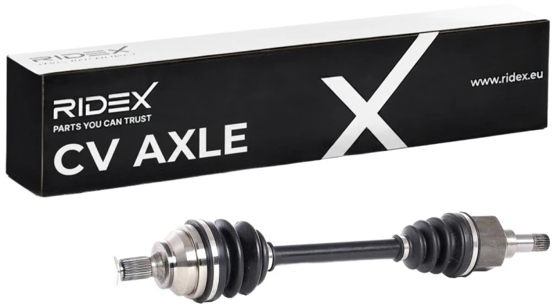 Image of RIDEX 13D0116 Drive shaft Front Axle Left Drive Shaft (13)