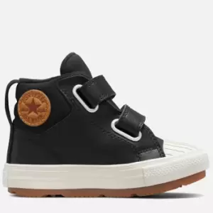 Converse Toddlers Chuck Taylor All Star Berkshire Boot - Black/Pale Putty - UK 5 Toddler