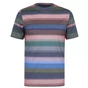 Image of Paul Smith Stripe T Shirt - Purple