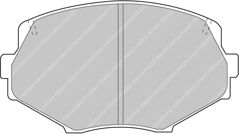 Image of FERODO RACING Brake pad set FERODO RACING FCP1011R