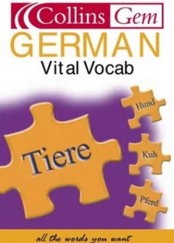 Image of German Vital Vocab Paperback