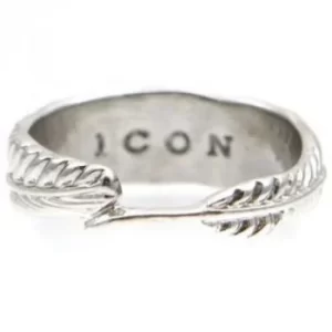 Image of Ladies Icon Brand Base metal Hartland Ring Size M