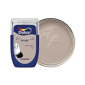Image of Dulux Easycare Kitchen Soft Truffle Matt Emulsion Paint 30ml