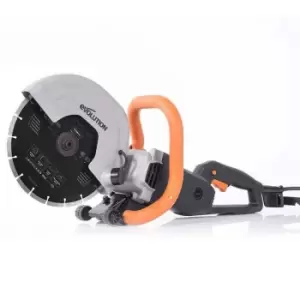 Image of Evolution R230DCT 230mm Electric Disc Cutter Concrete Saw, Choose Your Blade