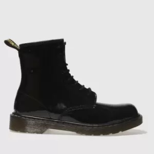 Image of Dr Martens Black 1460 Girls Youth Boots