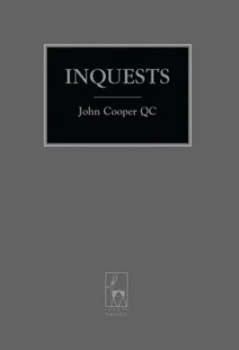 Image of Inquests by John Cooper Book