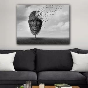 Image of 1261445380_70100 Multicolor Decorative Canvas Painting
