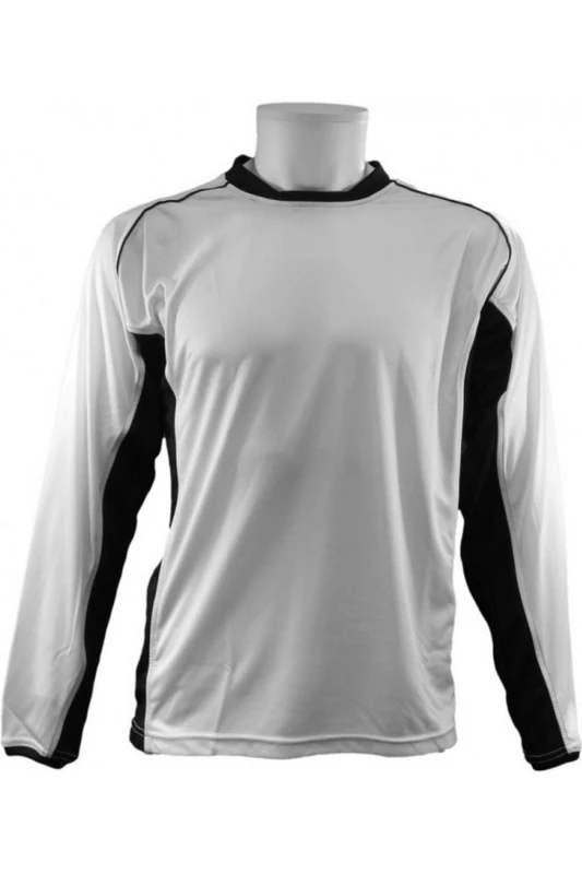 Image of Carta Sport Carta Sport Men London Panel Jersey Football Shirt in White Size: X-Small White XS Male 5063107212375