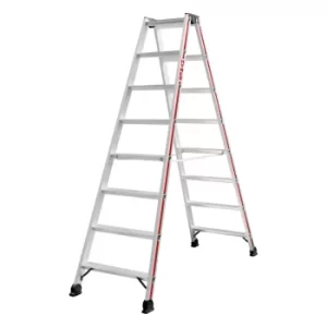 image of Hymer 402416 Double Sided Stepladder 2 x 8 Tread