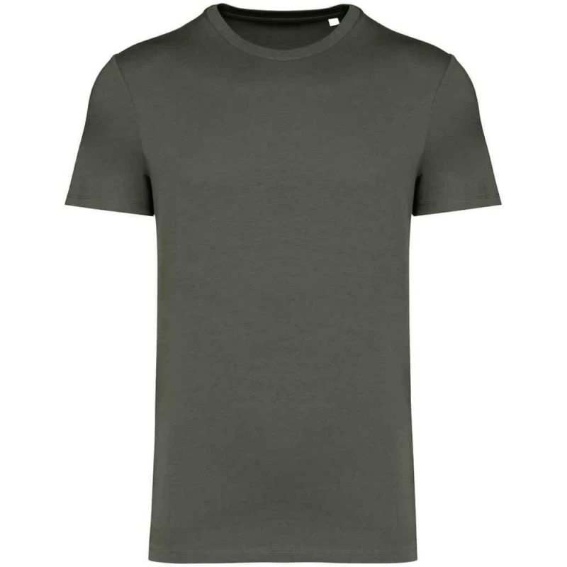 Image of Native Spirit Mens Heavyweight Slim T-Shirt in Khaki Size: XS Khaki Male XS