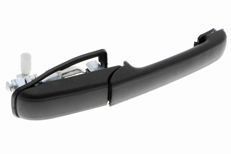 Image of VAICO V10-6173 Door Handle Left Rear, black, without key, Original VAICO Quality Door Handle (1373)