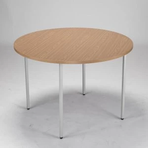 Image of Jemini Circular Table 1200mm Oak KF72386