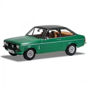 Image of Corgi Ford Escort Mk2 Ghia Green Diecast Model