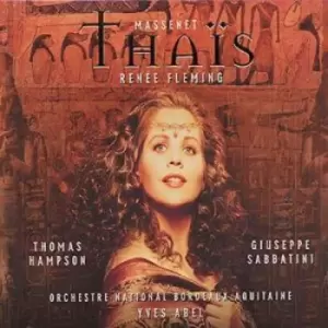 image of Massenets Thais - Renne Fleming by Jules Massenet CD Album