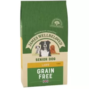 James Wellbeloved Grain Free Senior Lamb Dog Food 1.5kg