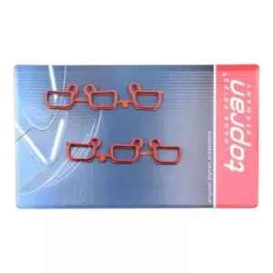 Image of TOPRAN Gasket Set, intake manifold 502 196 BMW,3 Limousine (E46),5 Limousine (E60),5 Touring (E61),5 Limousine (E39),3 Touring (E46),3 Coupe (E46)