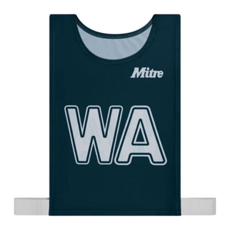 Image of Mitre Unisex Adult Training Bib (Pack Of 7) Tidal Teal (M)